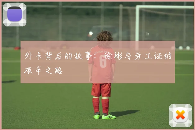 外卡背后的故事：徐彬与劳工证的艰辛之路